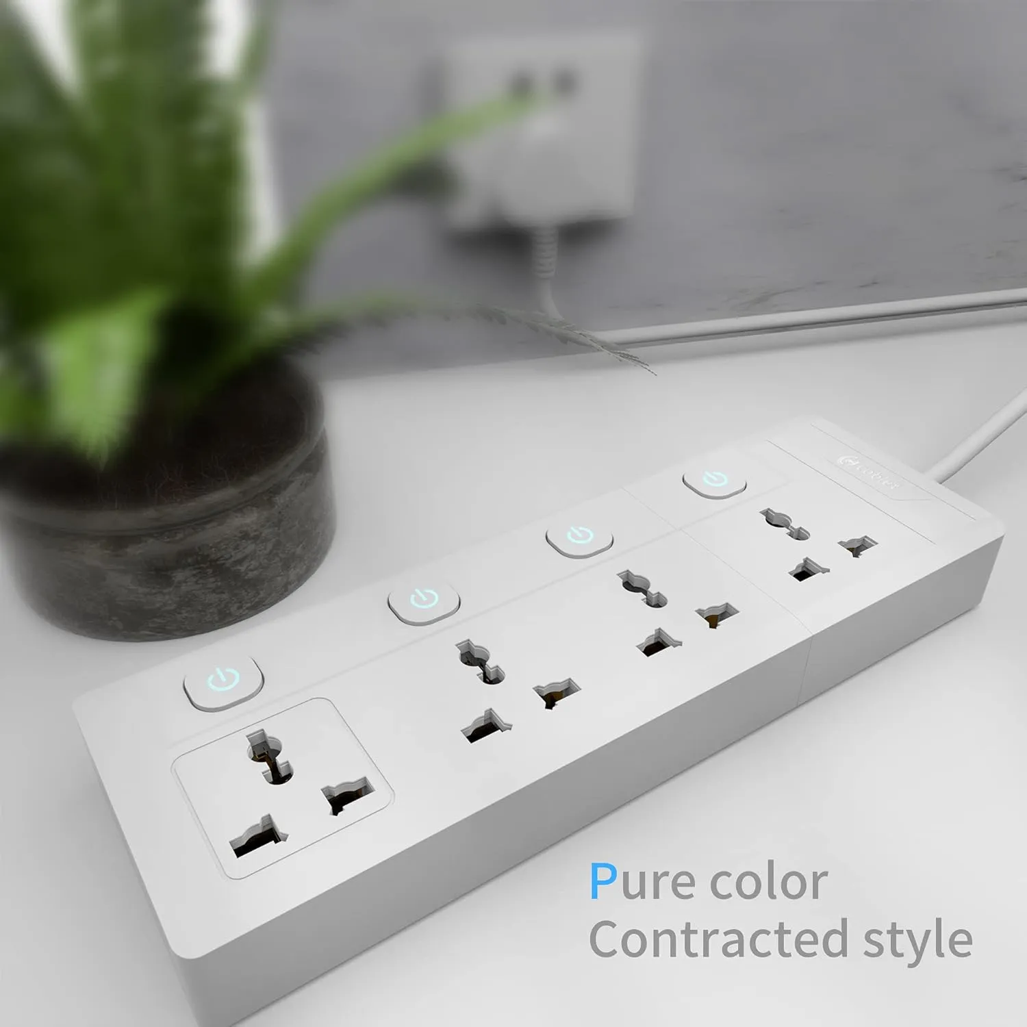 Cablet Spike 4 Socket 4 Switch 1.8m view 4